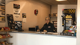 service counter at Amherstview Auto